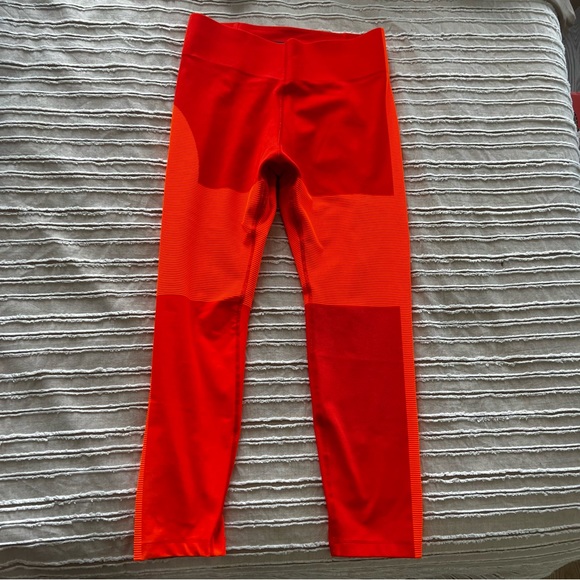 Nike Bright Orange Leggings - Picture 1 of 5